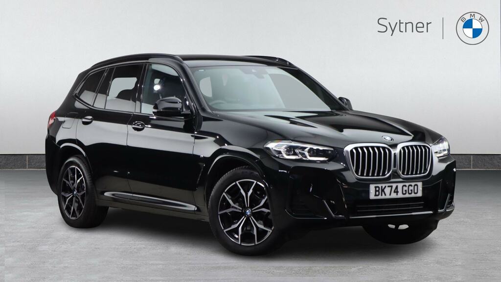 BMW X3 Xdrive20d Mht M Sport Step Black