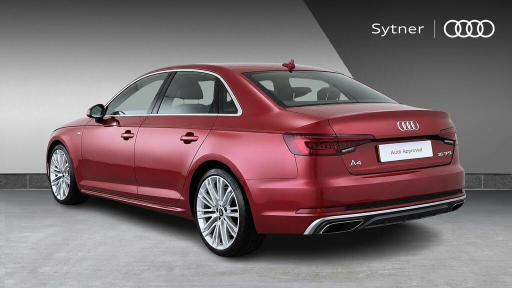 Audi A4 35 Tfsi S Line S Tronic Tech Pack Red #3