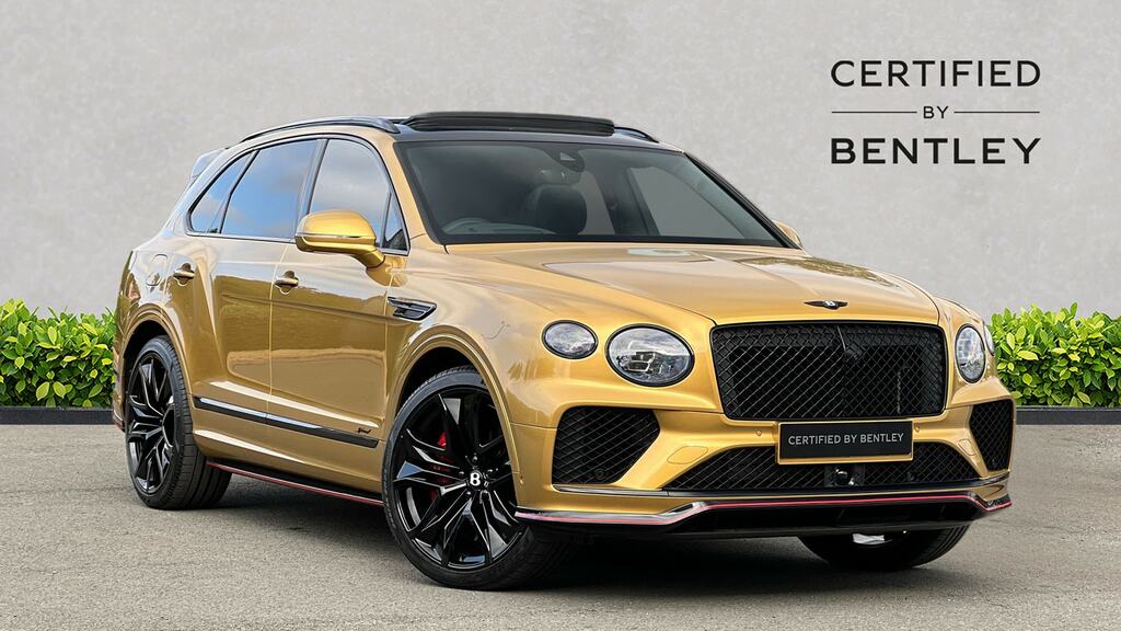 Bentley Bentayga 4.0 V8 Speed Touring Spec Gold
