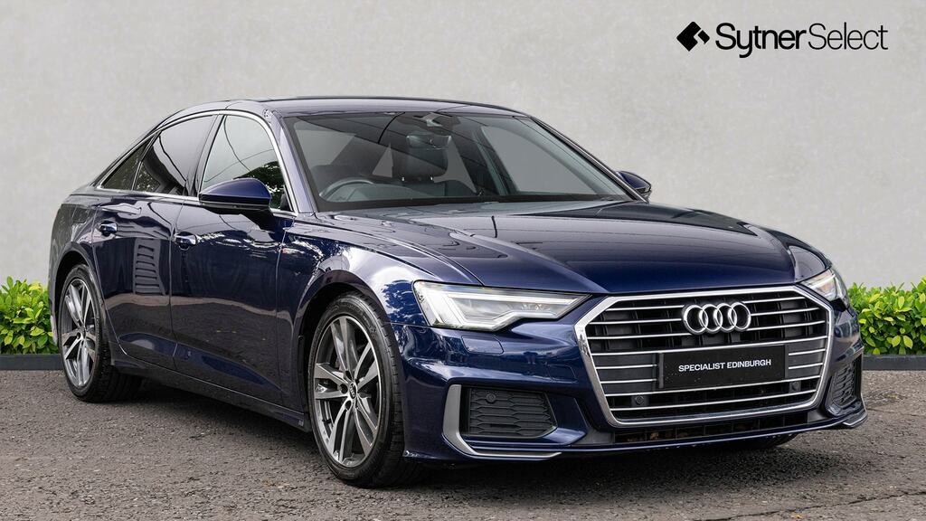 Audi A6 Saloon 40 Tdi S Line S Tronic Blue