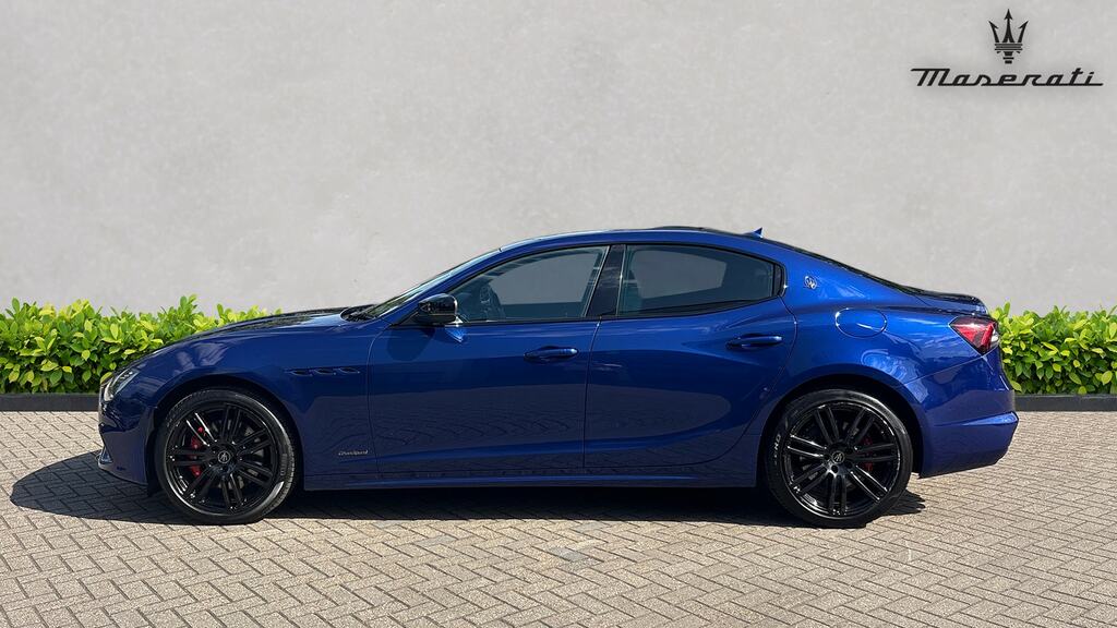 Maserati Ghibli Hybrid Gransport Nerissimo Pack Blue #3