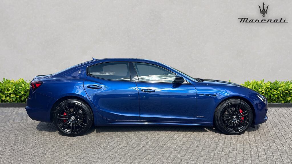 Maserati Ghibli Hybrid Gransport Nerissimo Pack Blue #6