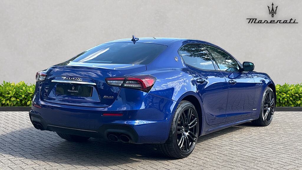 Maserati Ghibli Hybrid Gransport Nerissimo Pack Blue #5