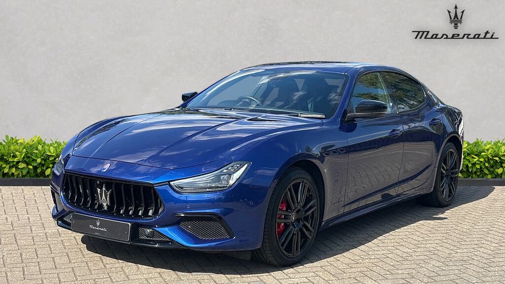 Maserati Ghibli Hybrid Gransport Nerissimo Pack Blue #4