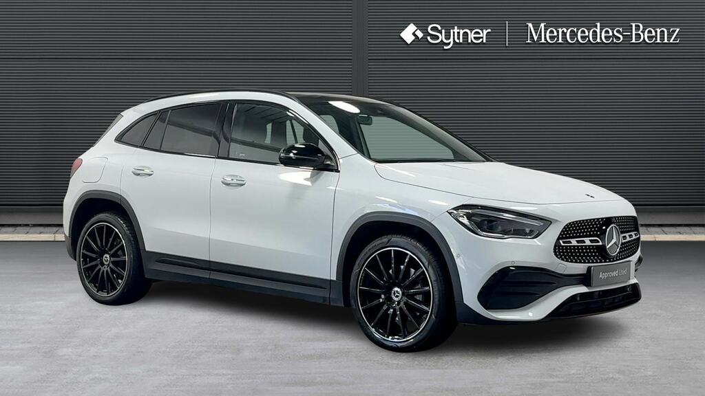 Mercedes-Benz GLA Class Gla 250E Amg Line Premium Plus Night Ed White