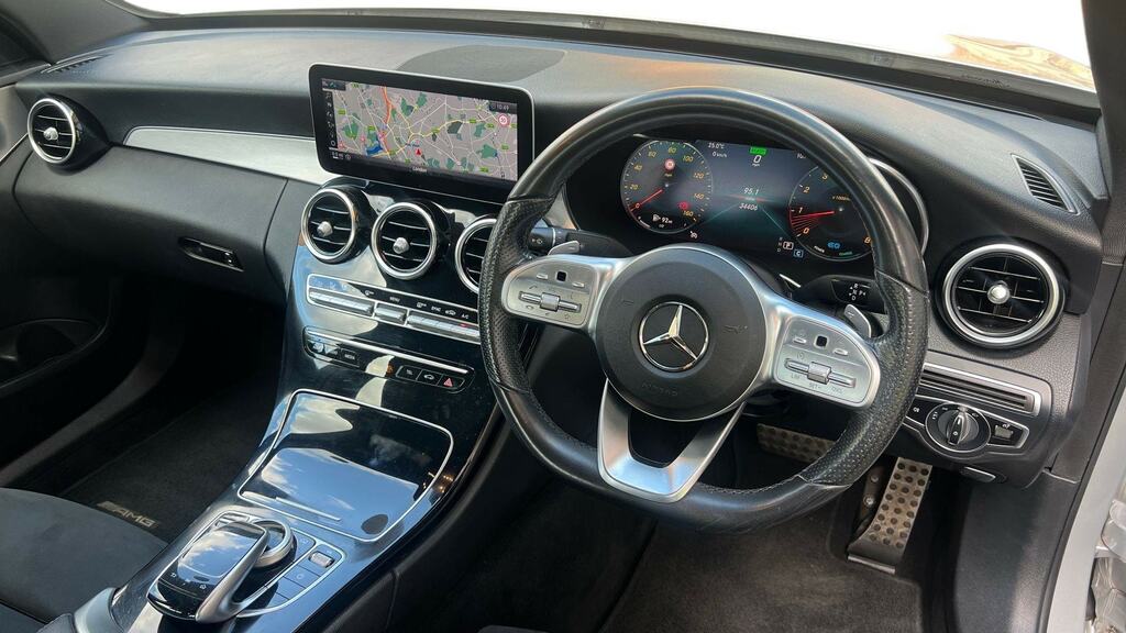 Mercedes-Benz C Class C 220 D Amg Line Premium Blue #3