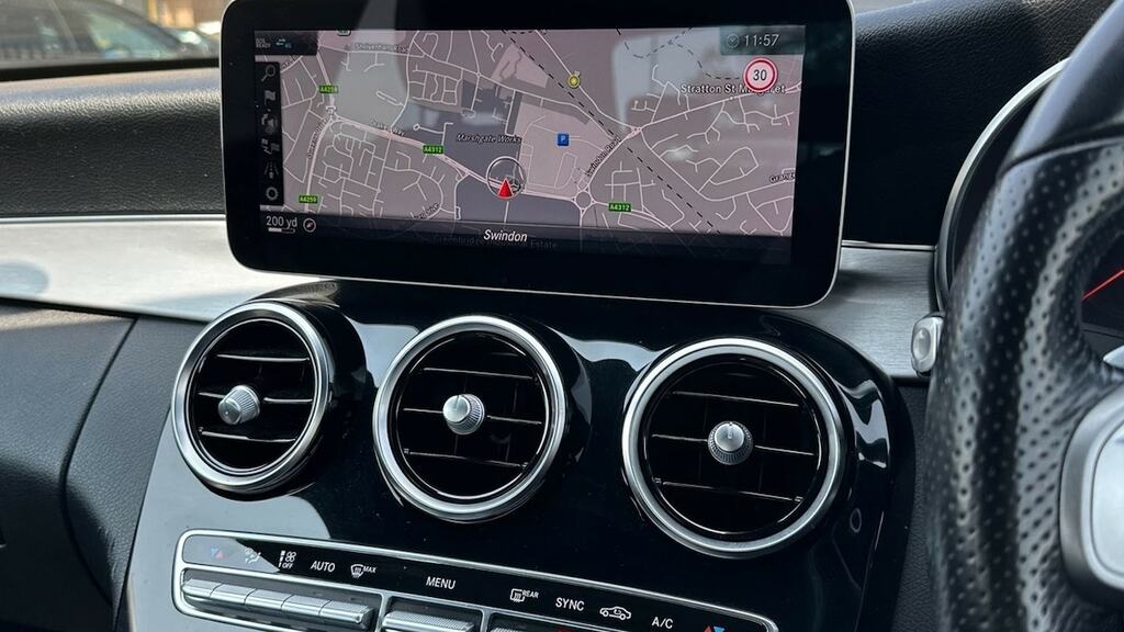 Mercedes-Benz C Class C 220 D Amg Line Premium Blue #15