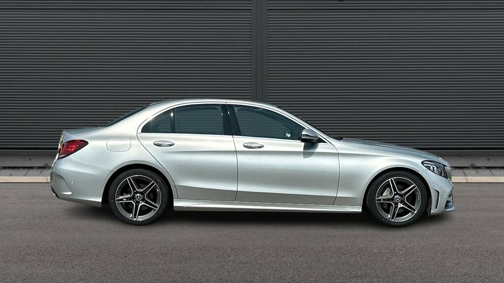 Mercedes-Benz C Class C 220 D Amg Line Premium Blue #4