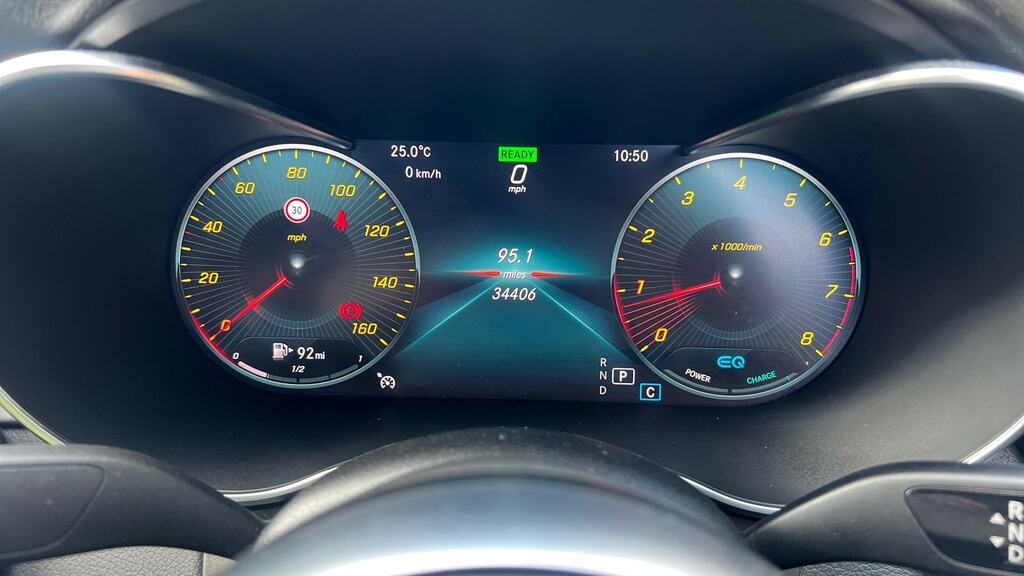 Mercedes-Benz C Class C 220 D Amg Line Premium Blue #13