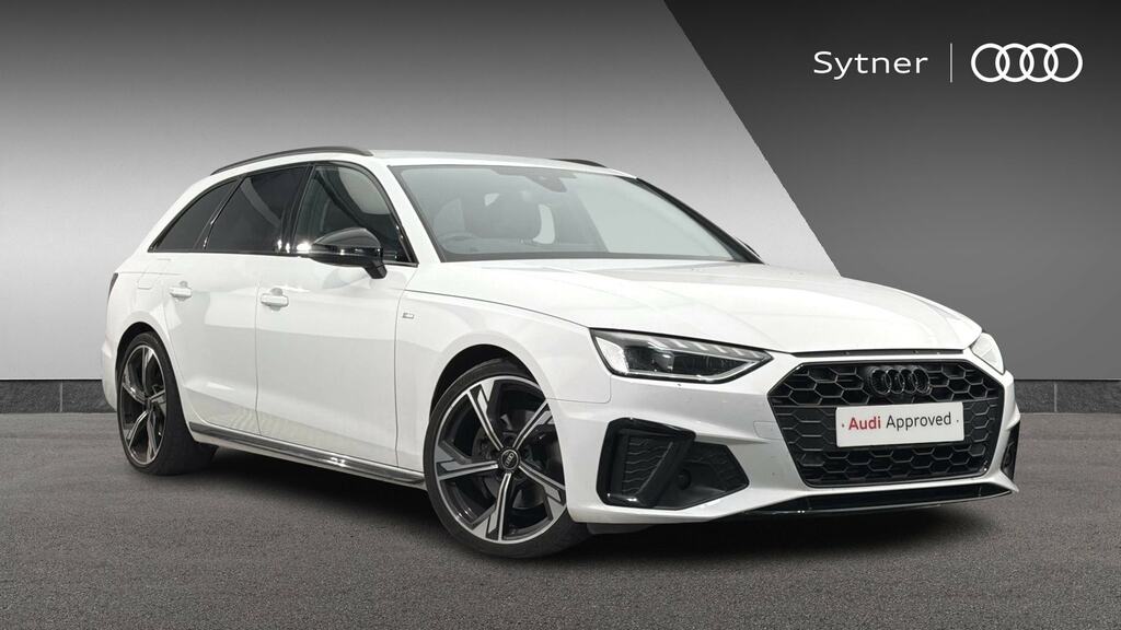 Audi A4 Avant 35 Tfsi Black Edition S Tronic White