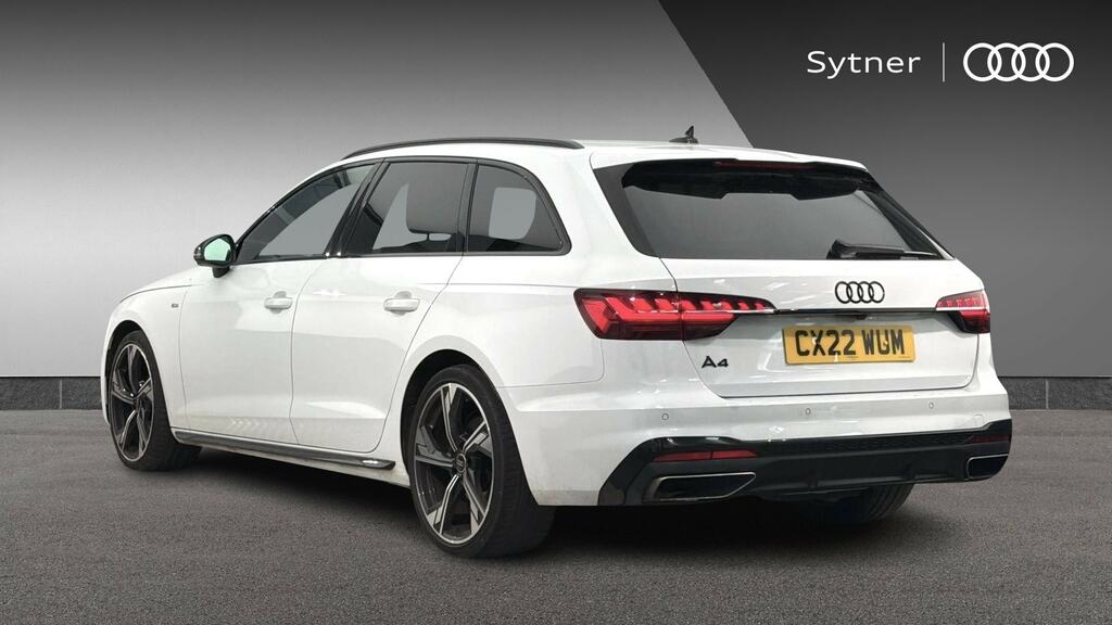 Audi A4 Avant 35 Tfsi Black Edition S Tronic White #3