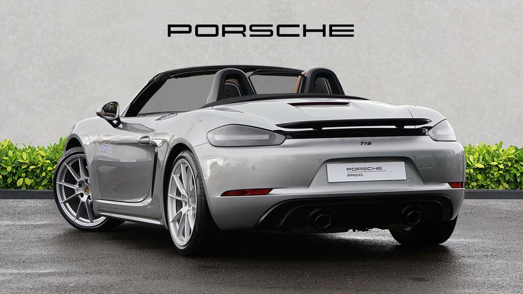 Porsche 718 Boxster 4.0 Gts Silver #2