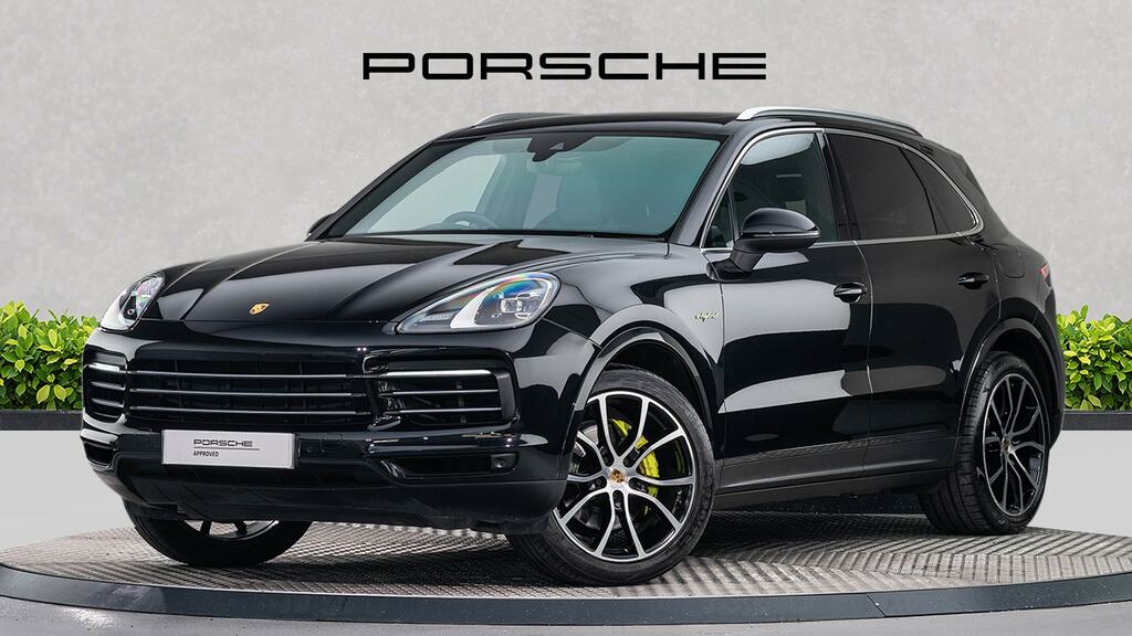 Porsche Cayenne E-hybrid Tiptronic S Black #3