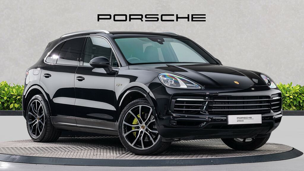 Porsche Cayenne E-hybrid Tiptronic S Black