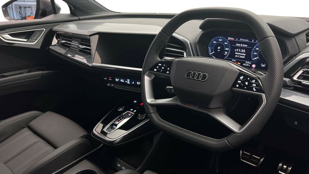 Audi Q4 E Tron 210Kw 45 82Kwh S Line Leather Grey #6