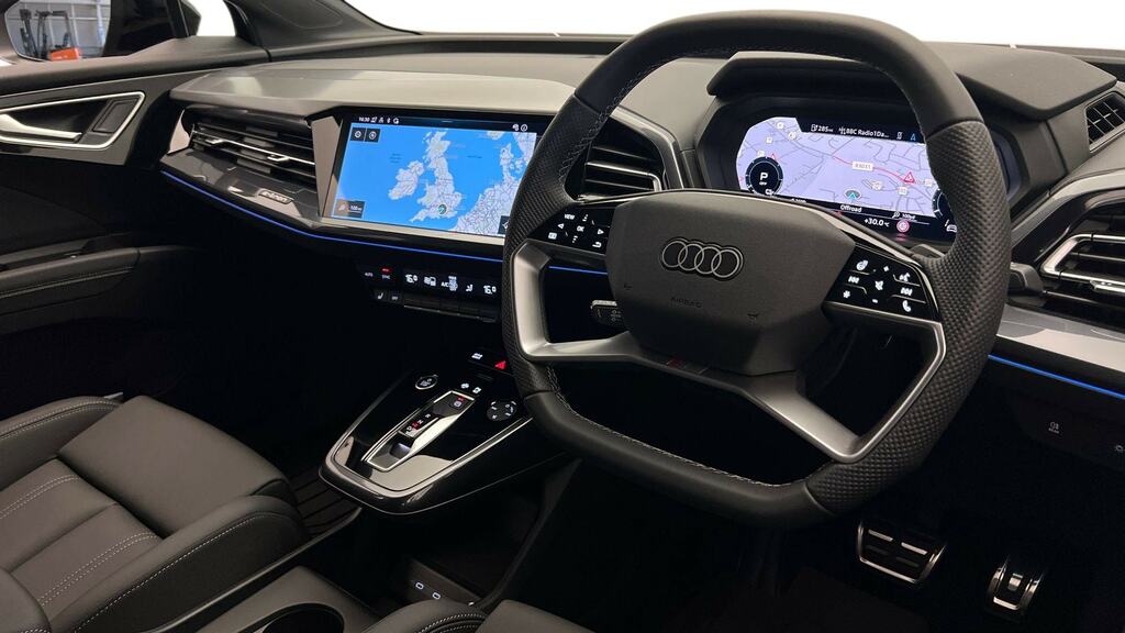 Audi Q4 E Tron 210Kw 45 82Kwh S Line Leather Black #6