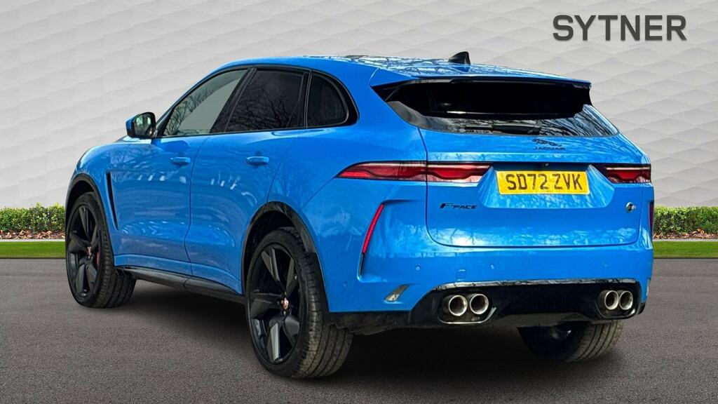 Jaguar F-Pace 5.0 V8 550 Svr Awd Blue #2