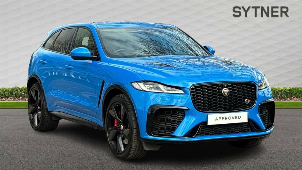 Jaguar F-Pace 5.0 V8 550 Svr Awd Blue
