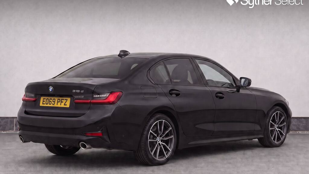 BMW 3 Series 318D Sport Black #4