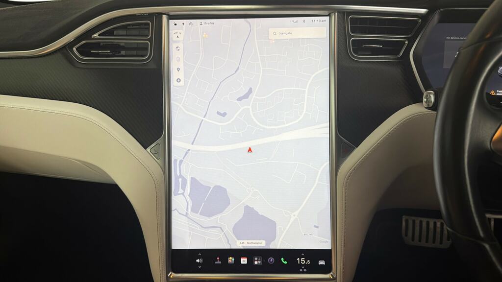 Tesla Model S 241Kw 75Kwh Dual Motor 21 Sonic Carbon Allo Black #14