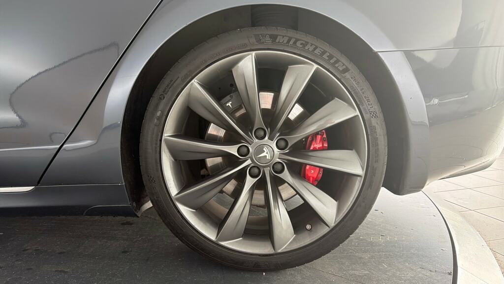 Tesla Model S 241Kw 75Kwh Dual Motor 21 Sonic Carbon Allo Black #24