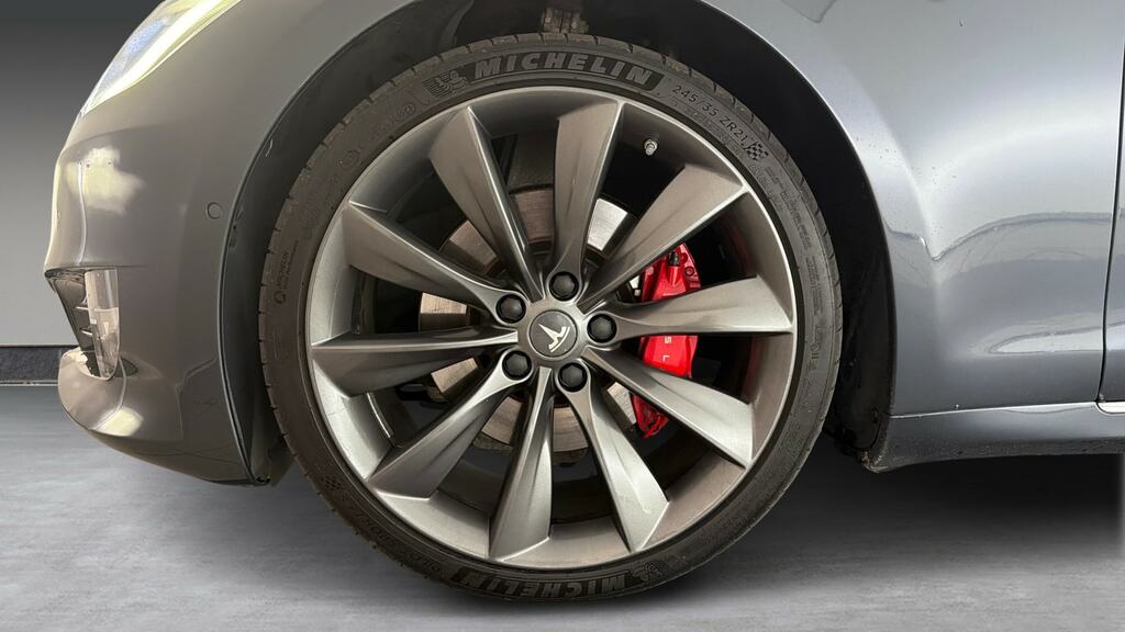 Tesla Model S 241Kw 75Kwh Dual Motor 21 Sonic Carbon Allo Black #25
