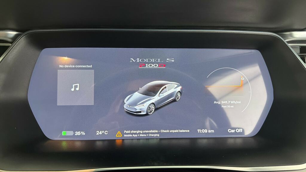Tesla Model S 241Kw 75Kwh Dual Motor 21 Sonic Carbon Allo Black #12