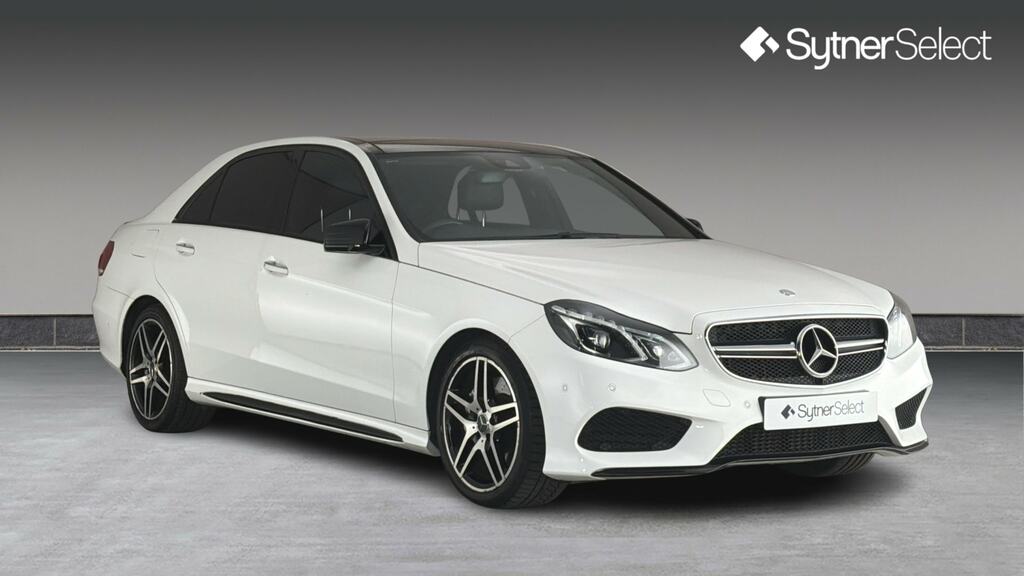 Mercedes-Benz E Class E350 Bluetec Amg Night Ed Prem 9G-tronic White