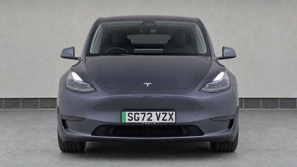 Tesla Model Y Long Range Awd SG72VZX Silver #5