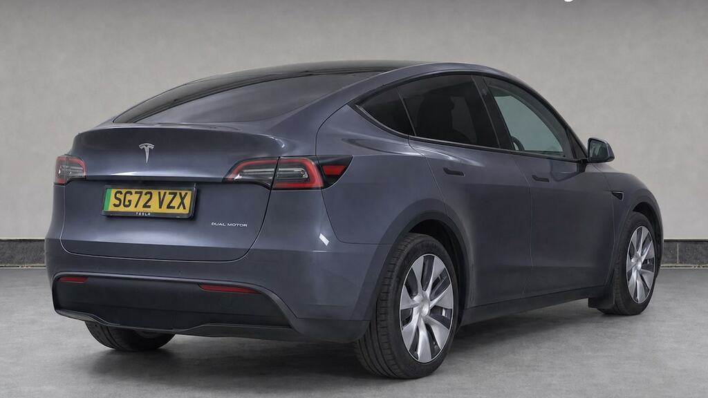 Tesla Model Y Long Range Awd SG72VZX Silver #4