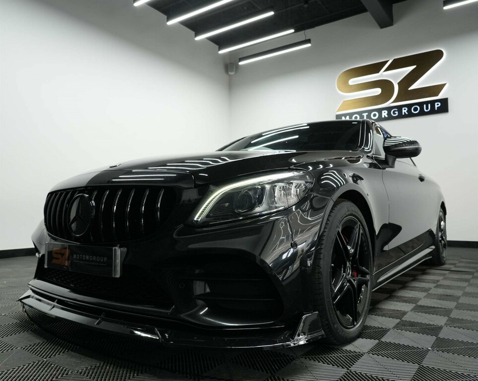 Mercedes-Benz C Class Amg Line Premium D Black #6