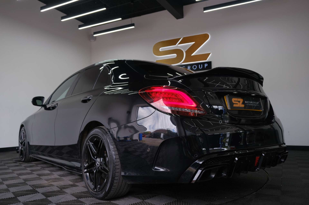 Mercedes-Benz C Class Amg Line Premium D Black #2