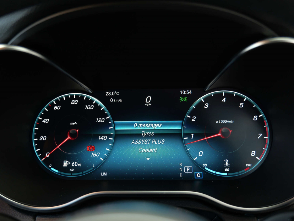 Mercedes-Benz 300 C Amg Line Premium Blue #6