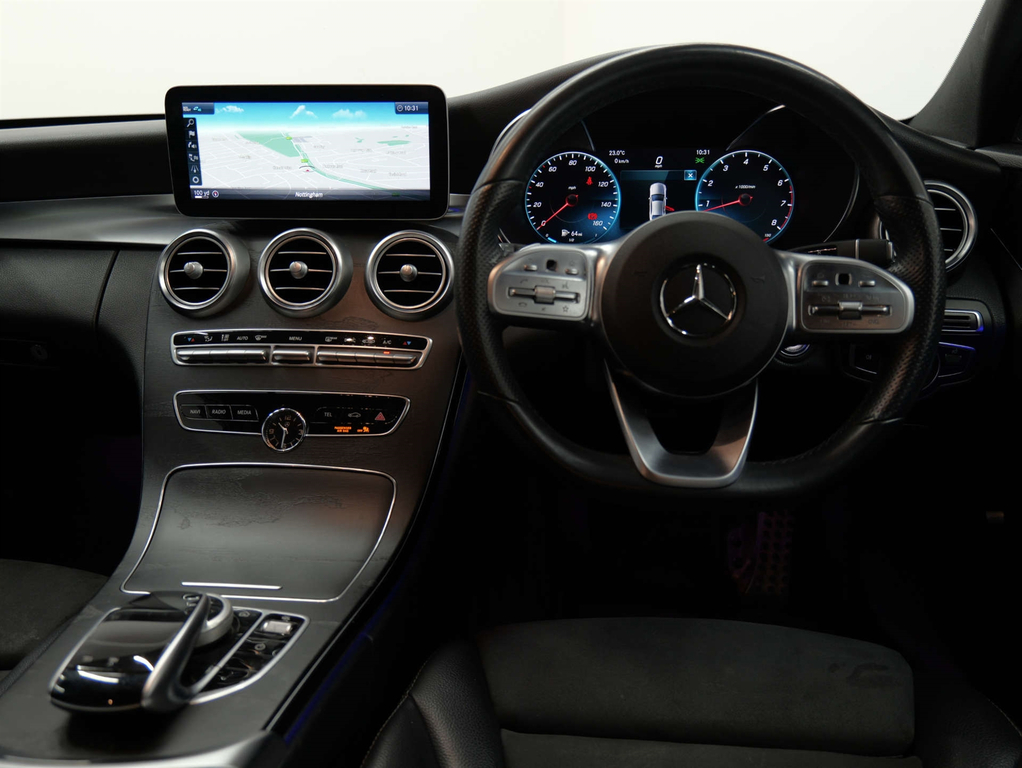 Mercedes-Benz 300 C Amg Line Premium Blue #4