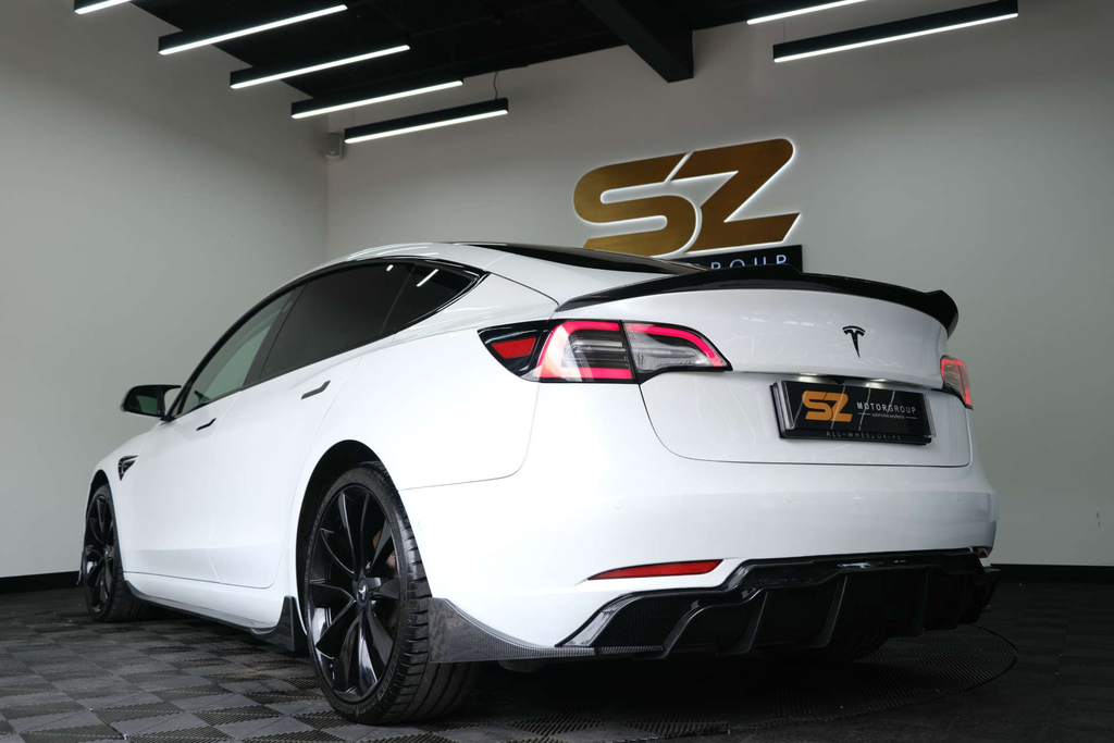 Tesla Model 3 Performance Awd 4Wd White #2