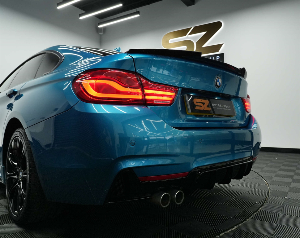 BMW 4 Series Gran Coupe Gran Coupe M Sport Blue #5
