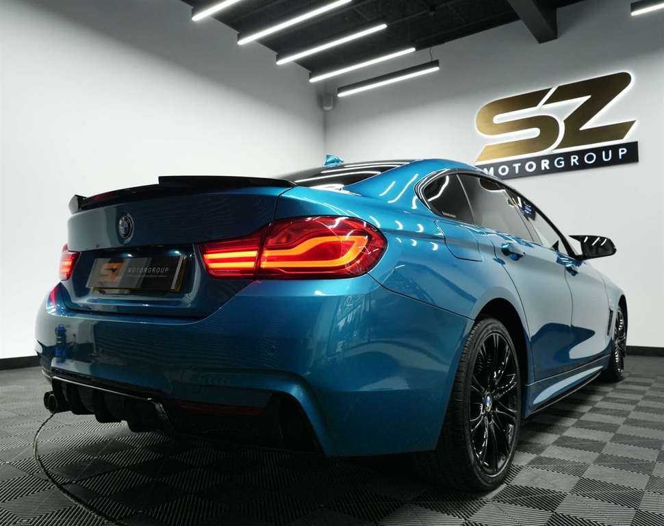 BMW 4 Series Gran Coupe Gran Coupe M Sport Blue #4