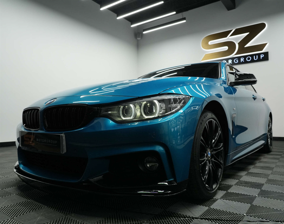 BMW 4 Series Gran Coupe Gran Coupe M Sport Blue #3