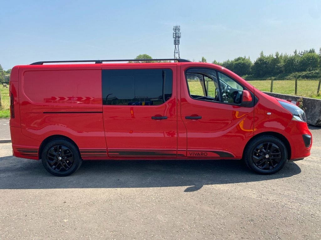 Vauxhall Vivaro 1.6L Limited Edition Nav ST68WTJ Red #2