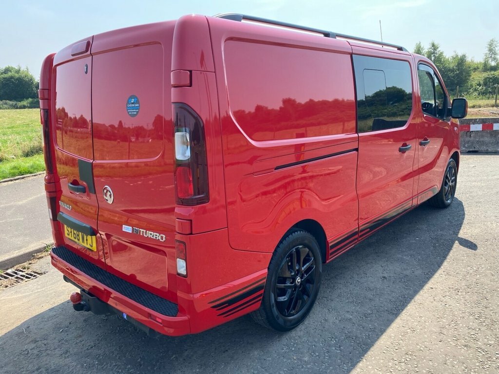 Vauxhall Vivaro 1.6L Limited Edition Nav ST68WTJ Red #3
