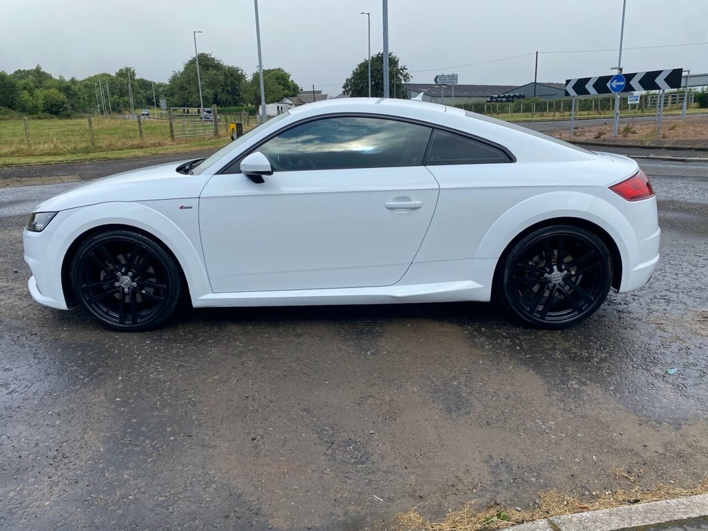 Audi TT 1.8 Tfsi S Line Euro 6 Ss White #12