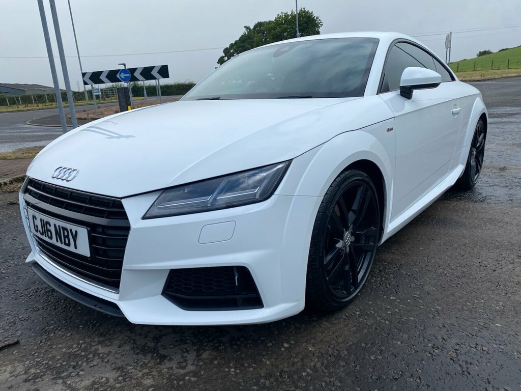 Audi TT 1.8 Tfsi S Line Euro 6 Ss White #11