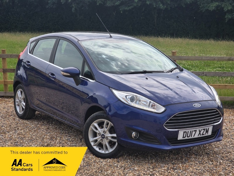 Ford Fiesta Zetec Blue