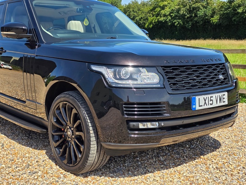 Land Rover Range Rover Sdv8 Autobiography LX15VWE Black #2