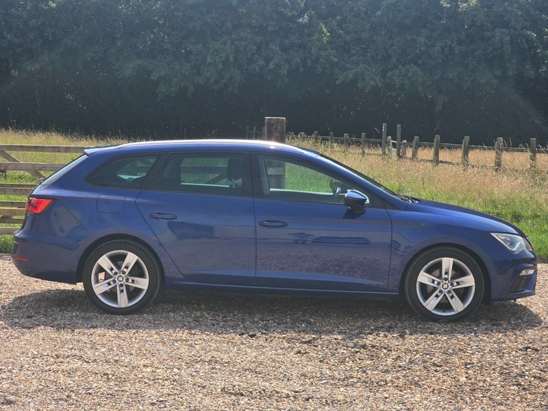 Seat Leon Tsi Evo Fr DK68VUJ Blue #6