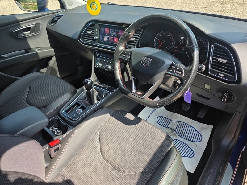 Seat Leon Tsi Evo Fr DK68VUJ Blue #3