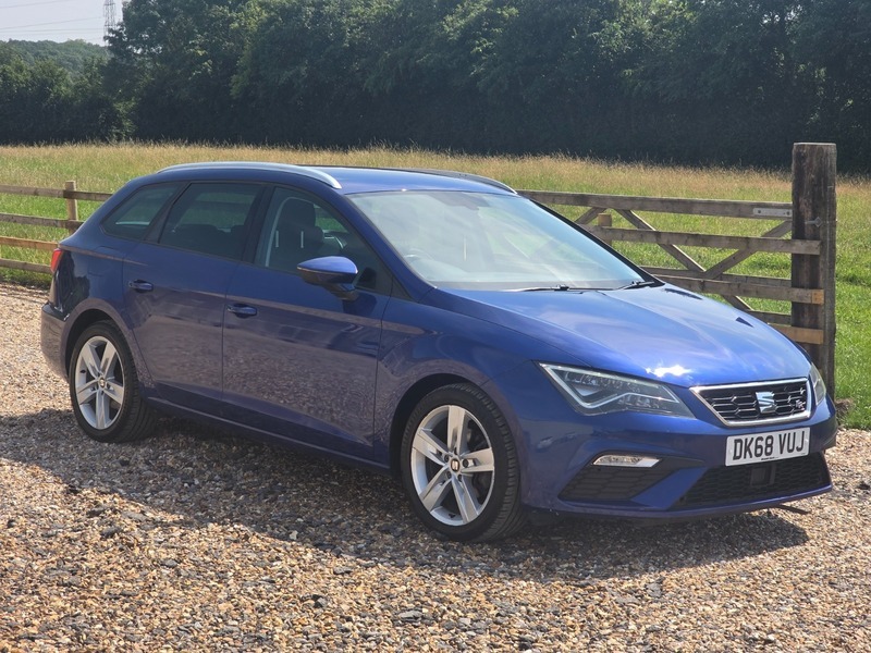 Seat Leon Tsi Evo Fr DK68VUJ Blue #4