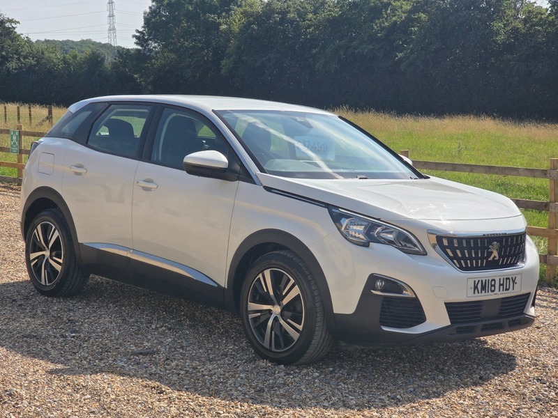 Peugeot 3008 Bluehdi S S Active White #3