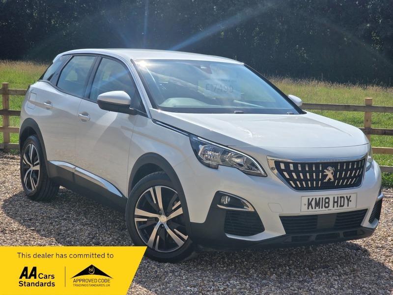 Peugeot 3008 Bluehdi S S Active White