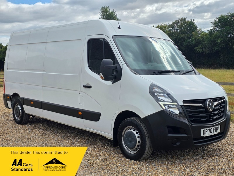 Vauxhall Movano L3h2 F3500 White